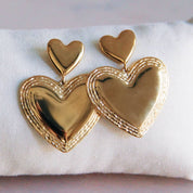 Orecchino a cuore - oro - Infinity Concept Store