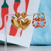 Orecchino a cuore - oro - Infinity Concept Store
