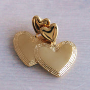 Orecchino a cuore - oro - Infinity Concept Store