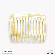 Pettine Finitura Alba 13 Denti - Fatto a Mano in Francia