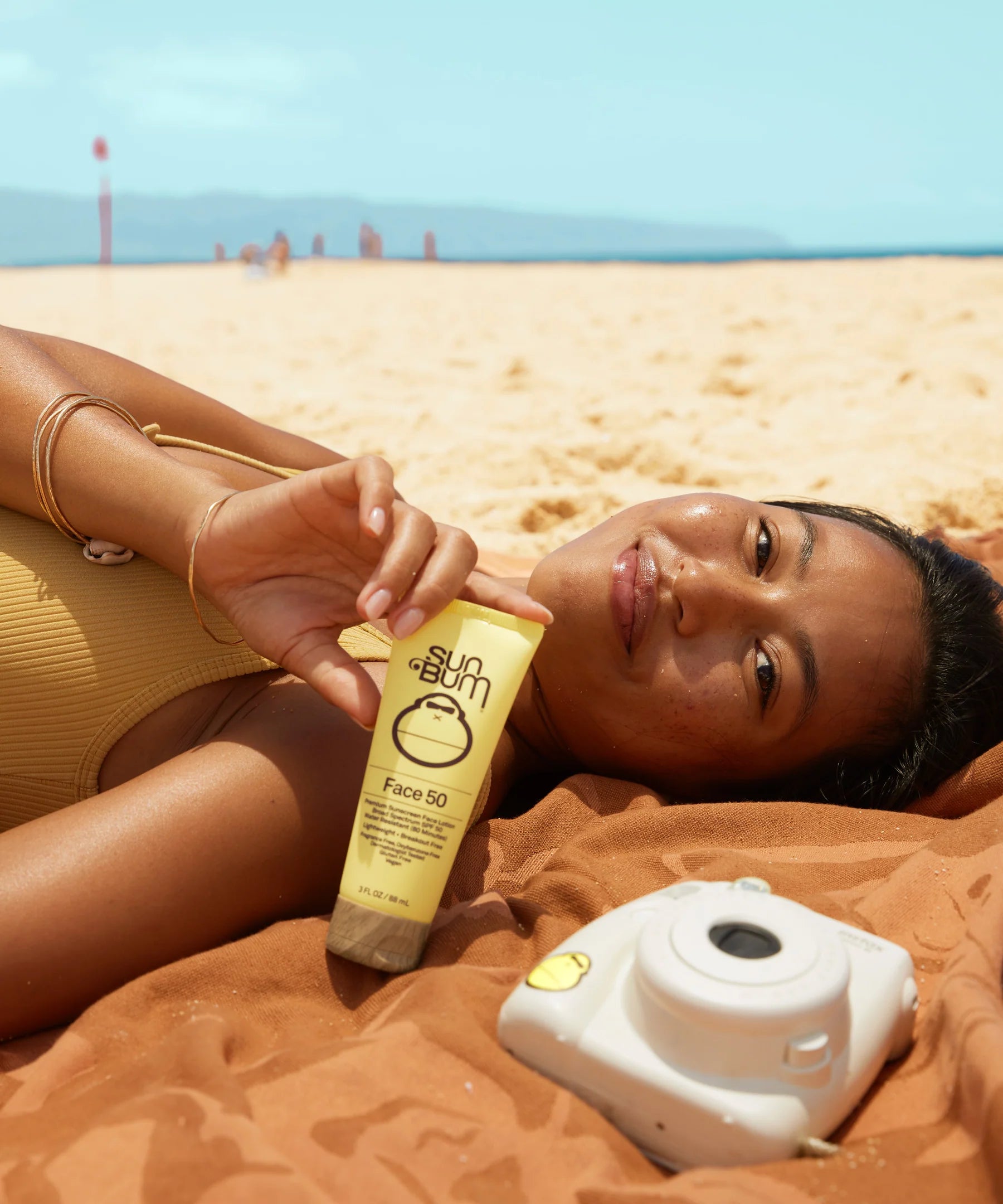 SPF 50 Face Sunscreen Lotion - Crema Solare Viso Sun Bum