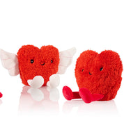 Cuore Riscaldabile Felice con Lavanda - Peluche Termico Sorridente