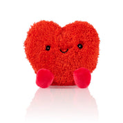 Cuore Riscaldabile Felice con Lavanda - Peluche Termico Sorridente