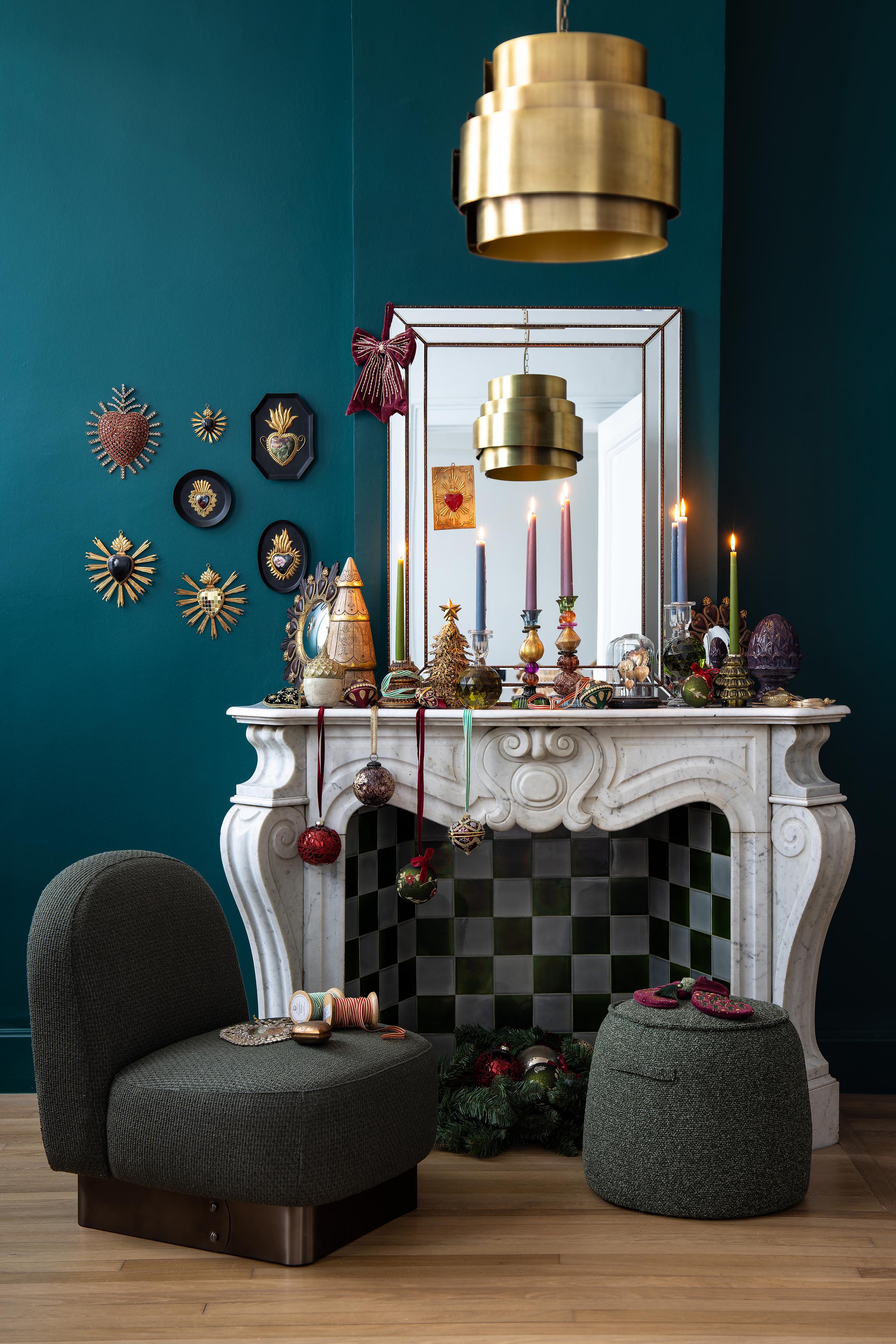 Campana decorativa con cuori Ex-Voto