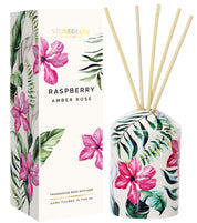 Stoneglow Raspberry Amber Rose | Diffusore a Bastoncino Urban Botanics 200ml