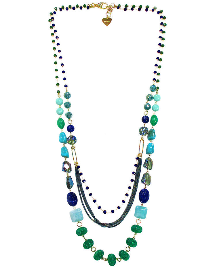 Collana lunga Esmeralda - Dolman Bijoux