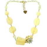 Girocollo Cedrata - Collana Pietre Gialle Dolman Bijoux