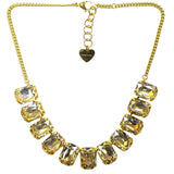 Girocollo Madreperla - Collana Cristalli Champagne Dolman Bijoux