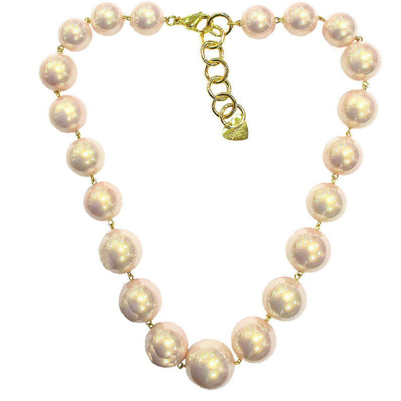 Girocollo Effervescente Rosa - Collana Perle Dolman Bijoux