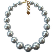 Dolman Girocollo Effervescente Grey - Resine Perlate Grigie