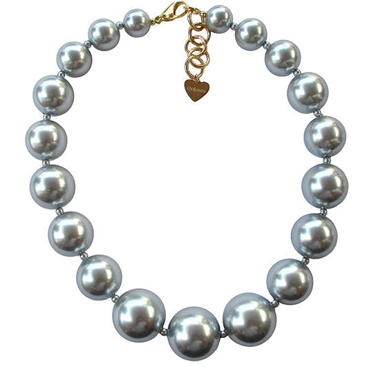 Dolman Girocollo Effervescente Grey - Resine Perlate Grigie