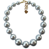 Dolman Girocollo Effervescente Grey - Resine Perlate Grigie