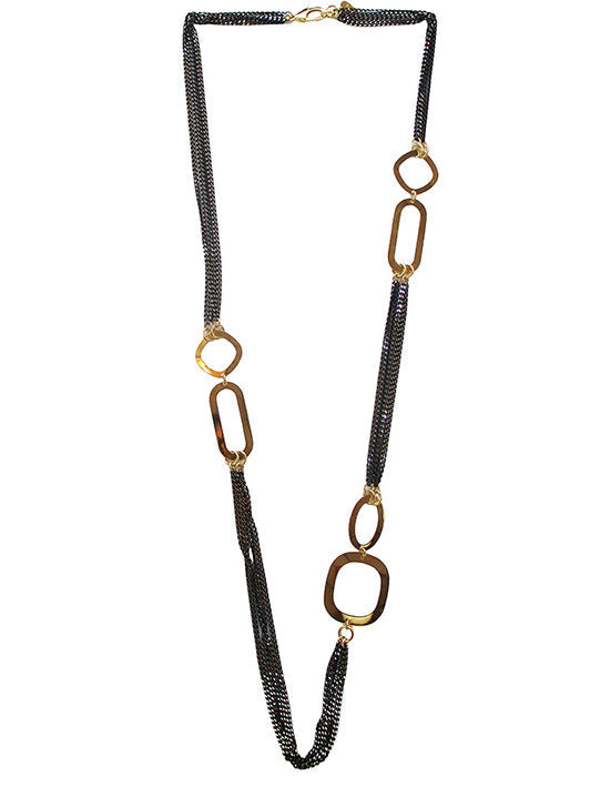 Dolman Collana Lunga Antracite