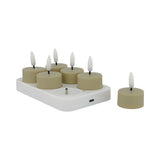 Set di lumini a LED con 6 candele