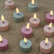 Set di lumini a LED con 6 candele