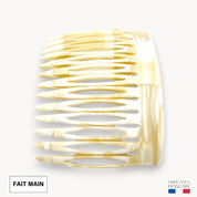 Pettine Finitura Alba 13 Denti - Fatto a Mano in Francia