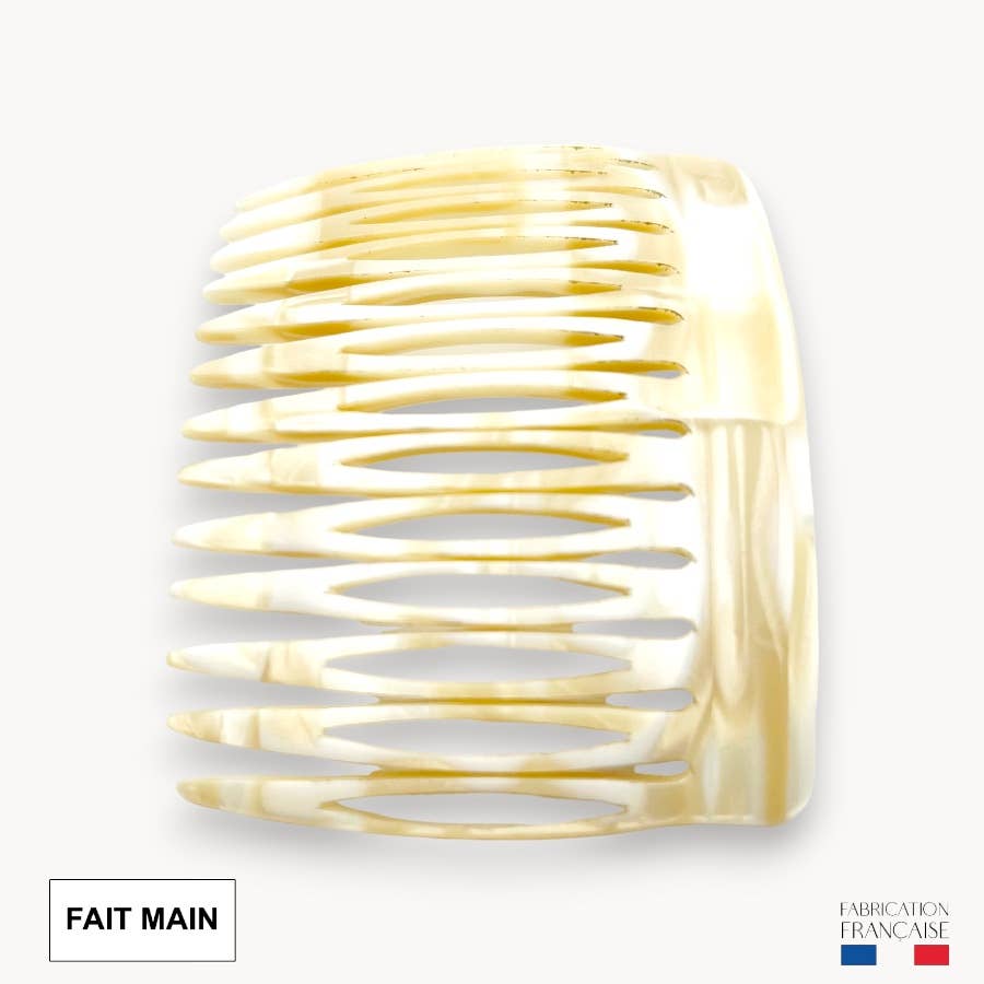 Pettine Finitura Alba 13 Denti - Fatto a Mano in Francia