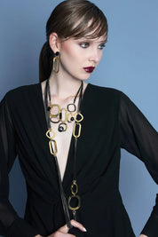 Dolman Collana Lunga Antracite
