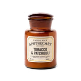 Tabacco + Patchouli - Candela Apothecary