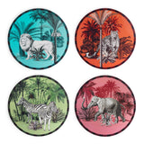 Set 4 sottopiatti animalier Ø39 cm