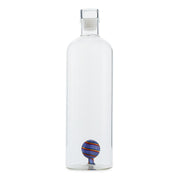 BOTTIGLIA CON TAPPO "SFERE" — Bottiglia Decorativa in Borosilicato con Sfera Multicolor