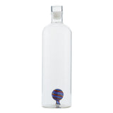 BOTTIGLIA CON TAPPO "SFERE" — Bottiglia Decorativa in Borosilicato con Sfera Multicolor