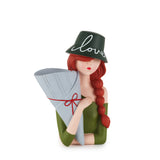 DORA — Figurina Decorativa in Resina Dipinta a Mano
