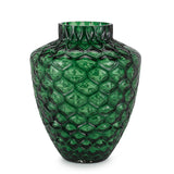 Henriette Vaso Piquet in vetro verde - Prisma