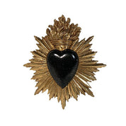 Decorazione da parete Cuore Sacro Nero
