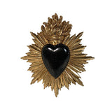 Decorazione da parete Cuore Sacro Nero