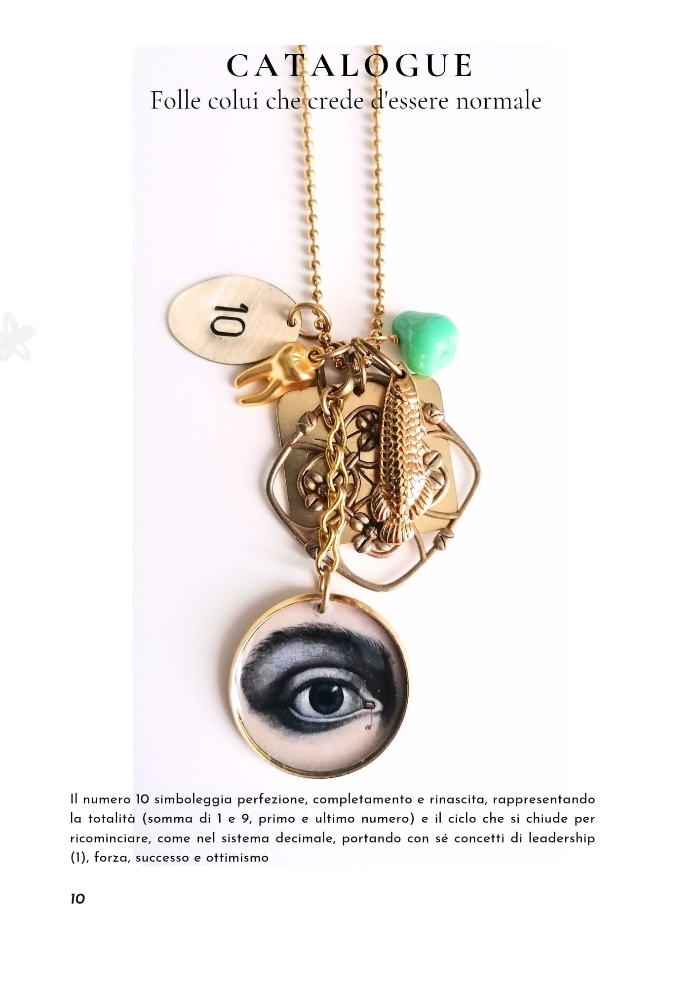 Collana La Follia - Numeri Simbolici MrBiggyBijoux