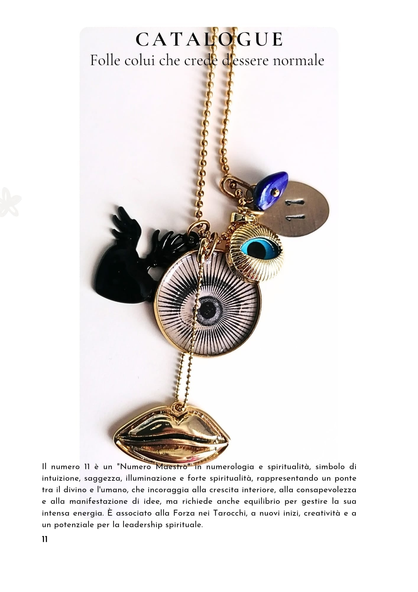 Collana La Follia - Numeri Simbolici MrBiggyBijoux