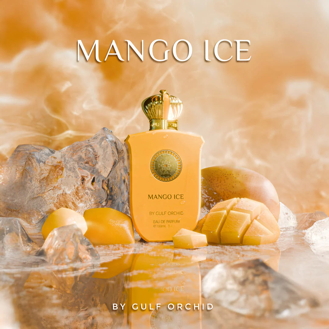 Gulf Orchid Mango Ice Eau de Parfum 100 ml profumo arabo tropicale fresco e gourmand