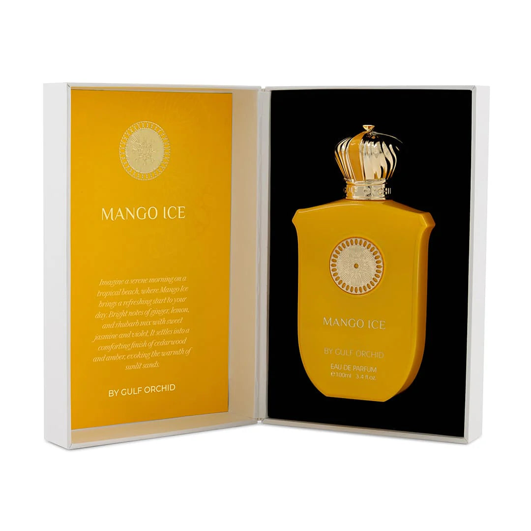 Gulf Orchid Mango Ice Eau de Parfum 100 ml profumo arabo tropicale fresco e gourmand