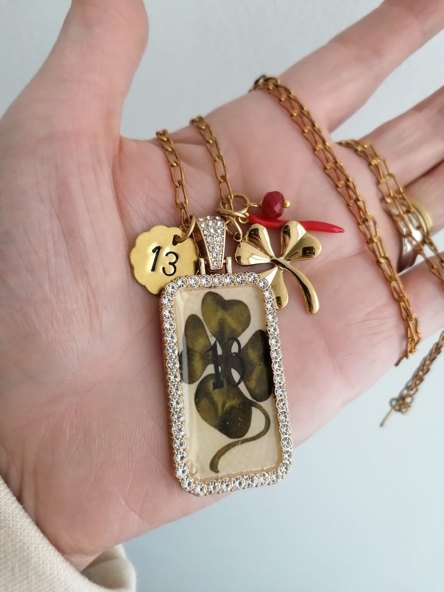 Collana Amuleti nr. 13 - Le Carte | MrBiggyBijoux