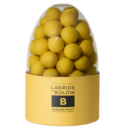 ÆGG B - UOVA AL FRUTTO DELLA PASSIONE - Cioccolato bianco • Frutto della passione • Liquirizia dolce Lakrids by Bülow
