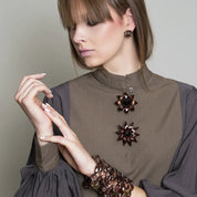 Dolman Anello Rabarbaro - Cristalli