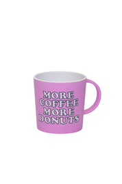 SNOOPY MUG -  MORE COFFEE MORE DONUTS