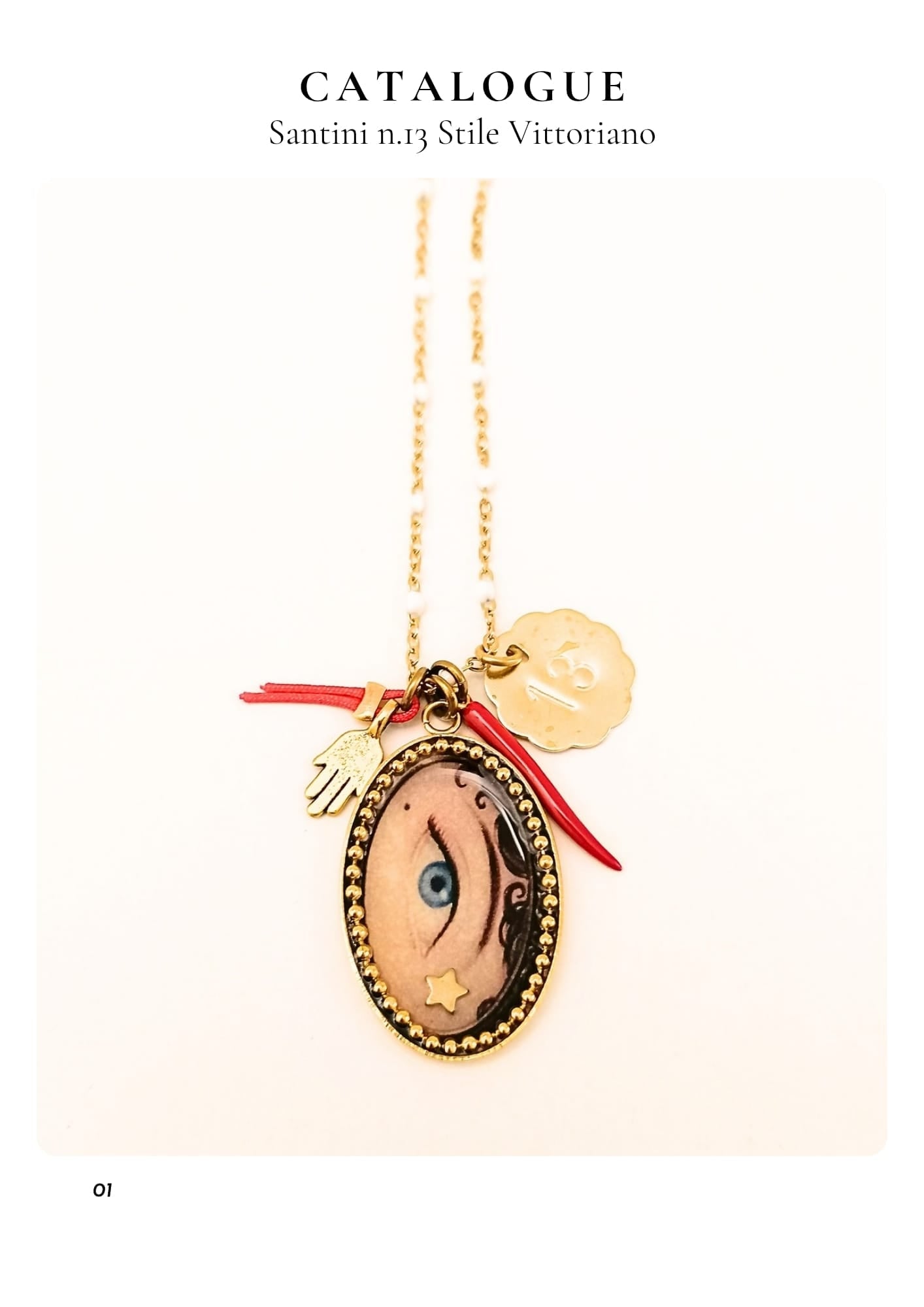 Collana Santini n.13 - Stile Vittoriano MrBiggyBijoux