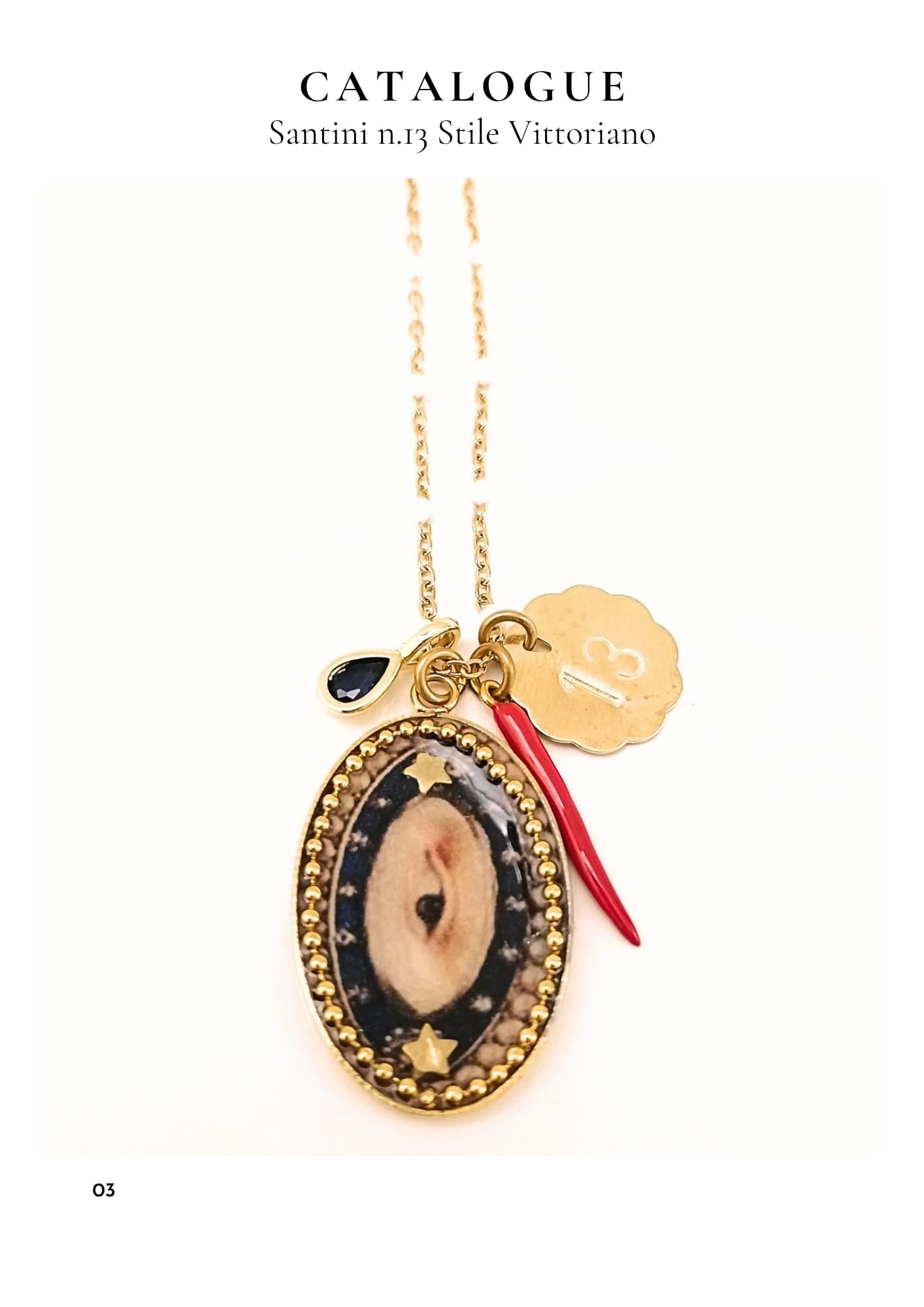 Collana Santini n.13 - Stile Vittoriano MrBiggyBijoux