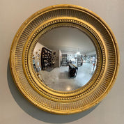 Specchio Convesso Dorato 38cm riflesso
