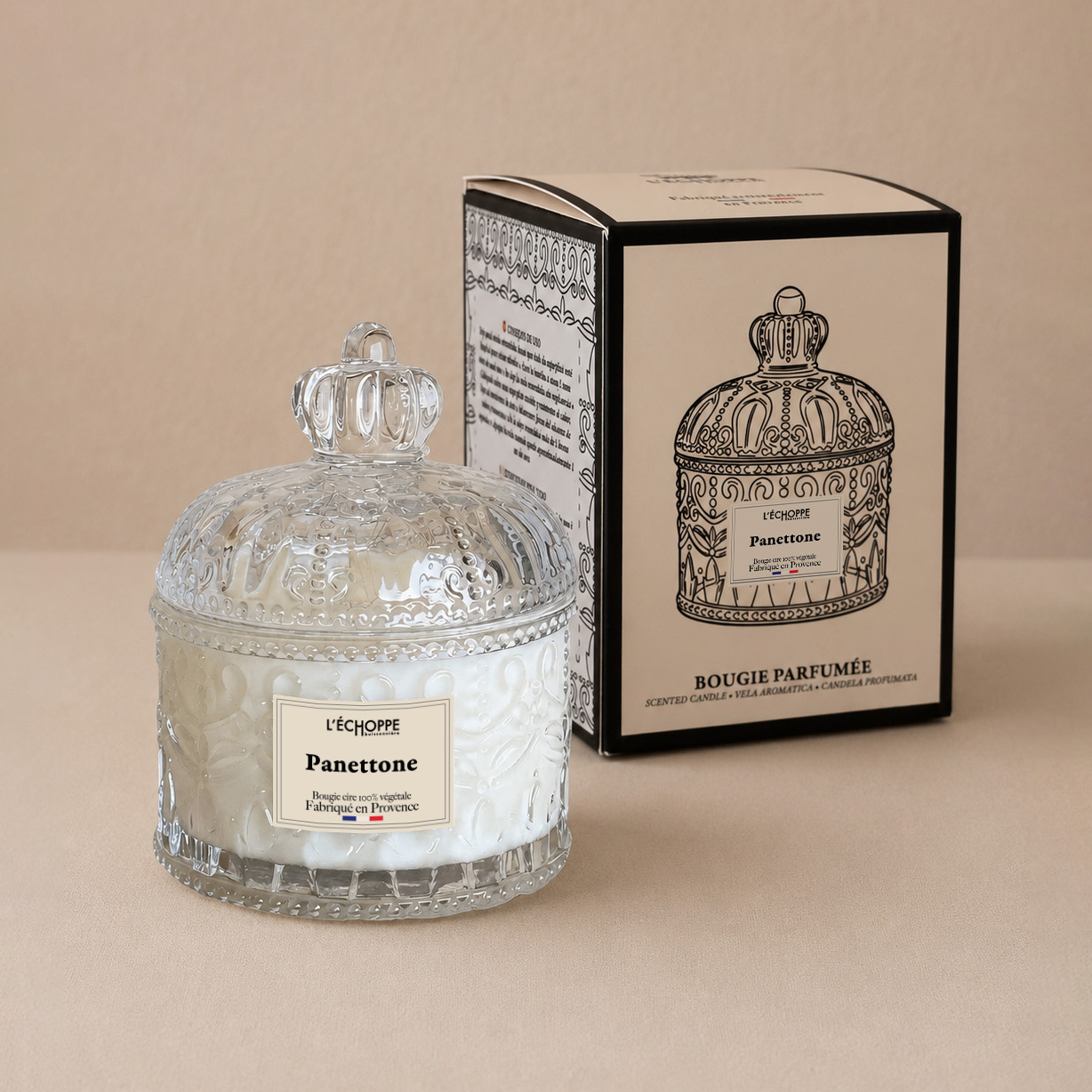 L’Échoppe Buissonnière PANETTONE - Candela Profumata 180g