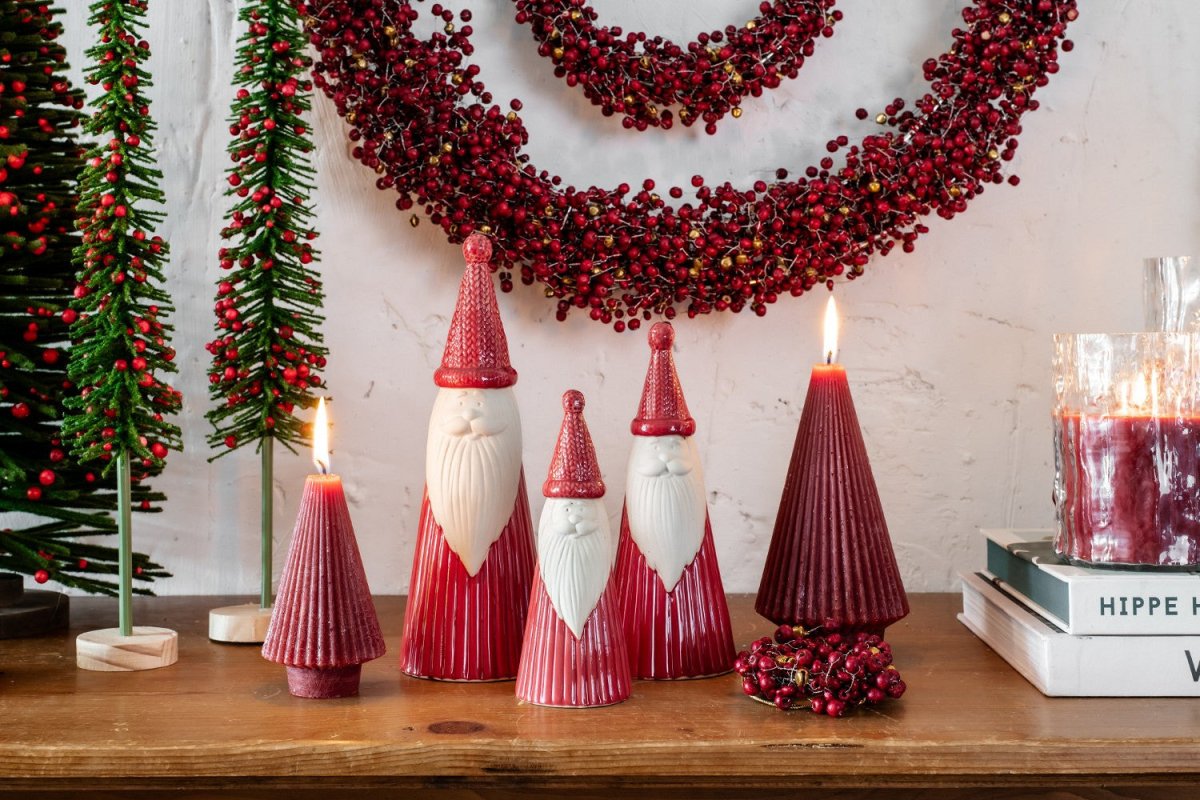 Babbo Natale Porcellana rosso - Infinity Concept Store