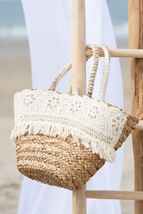 BORSA MARE FIORI E FRANGIA