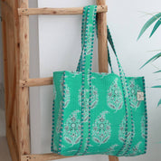 Borse a tracolla Blockprint menta - Infinity Concept Store