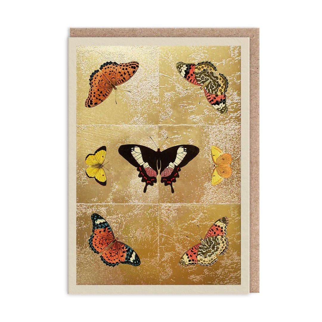 Butterfly Symmetry Greeting Card - Infinity Concept Store