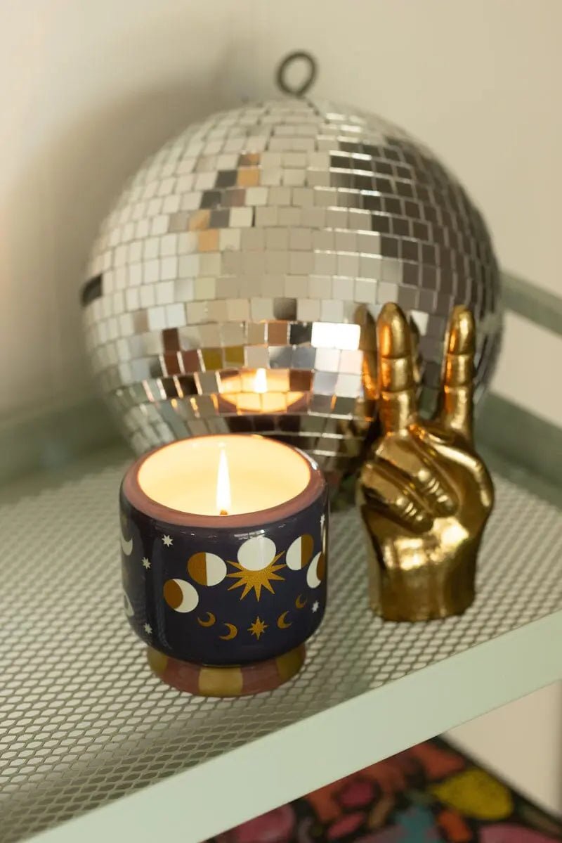CANDELA FASI LUNARI - CERAMICA 226g - Jasmine & Rose - Infinity Concept Store
