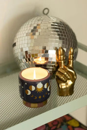 CANDELA FASI LUNARI - CERAMICA 226g - Jasmine & Rose - Infinity Concept Store