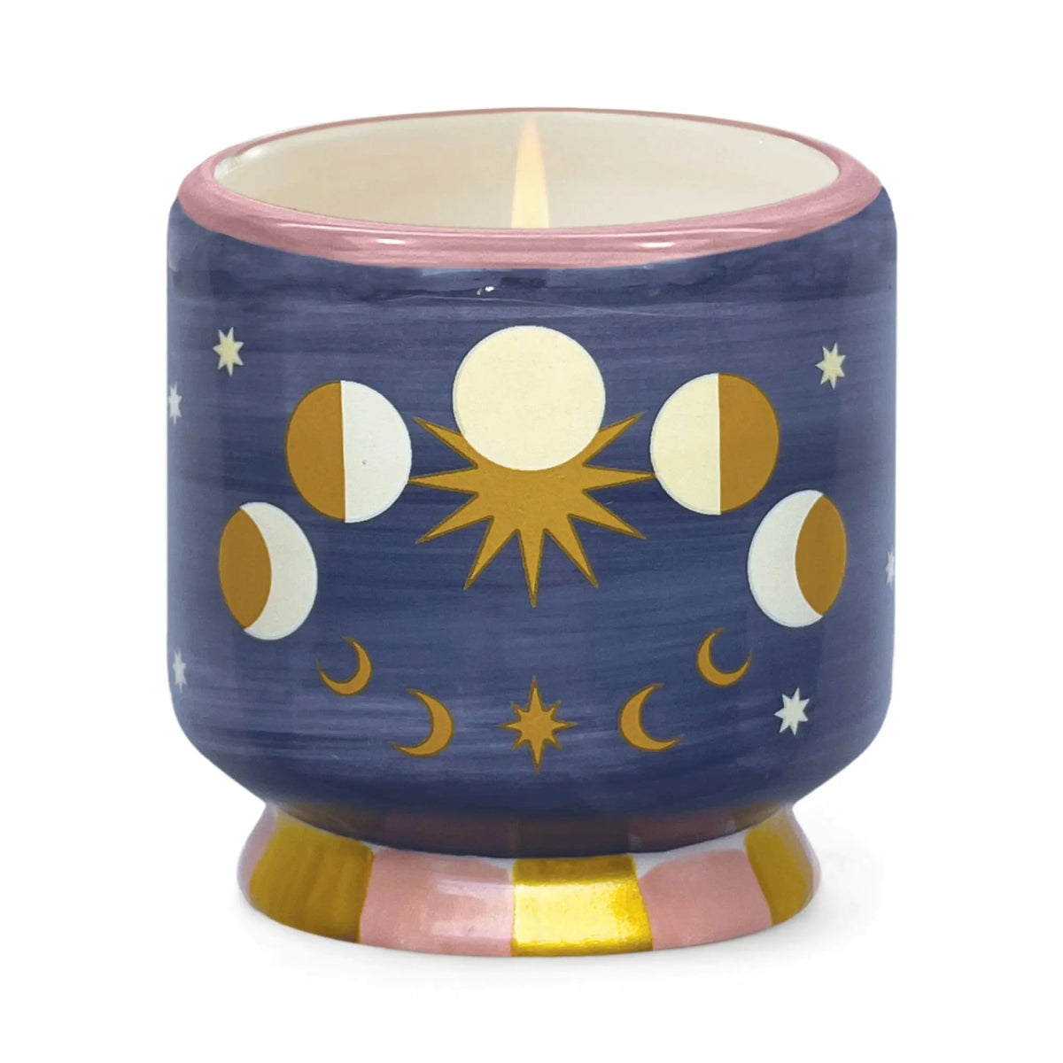 CANDELA FASI LUNARI - CERAMICA 226g - Jasmine & Rose - Infinity Concept Store