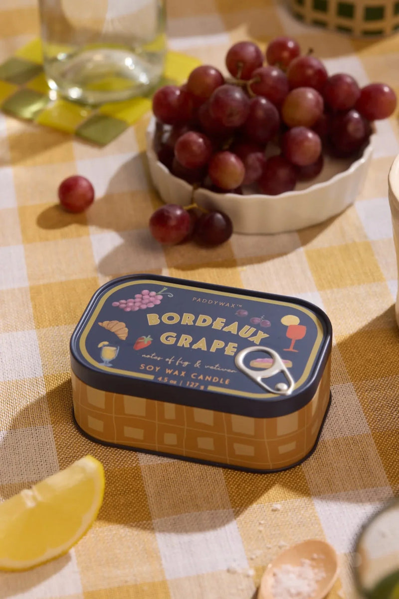 CANDELA IN LATTINA 127g - Bordeaux Grape - Infinity Concept Store